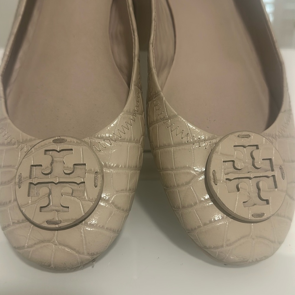 Authentic Tory Burch flats.  Great condition.